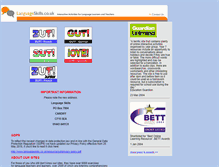 Tablet Screenshot of languageskills.co.uk